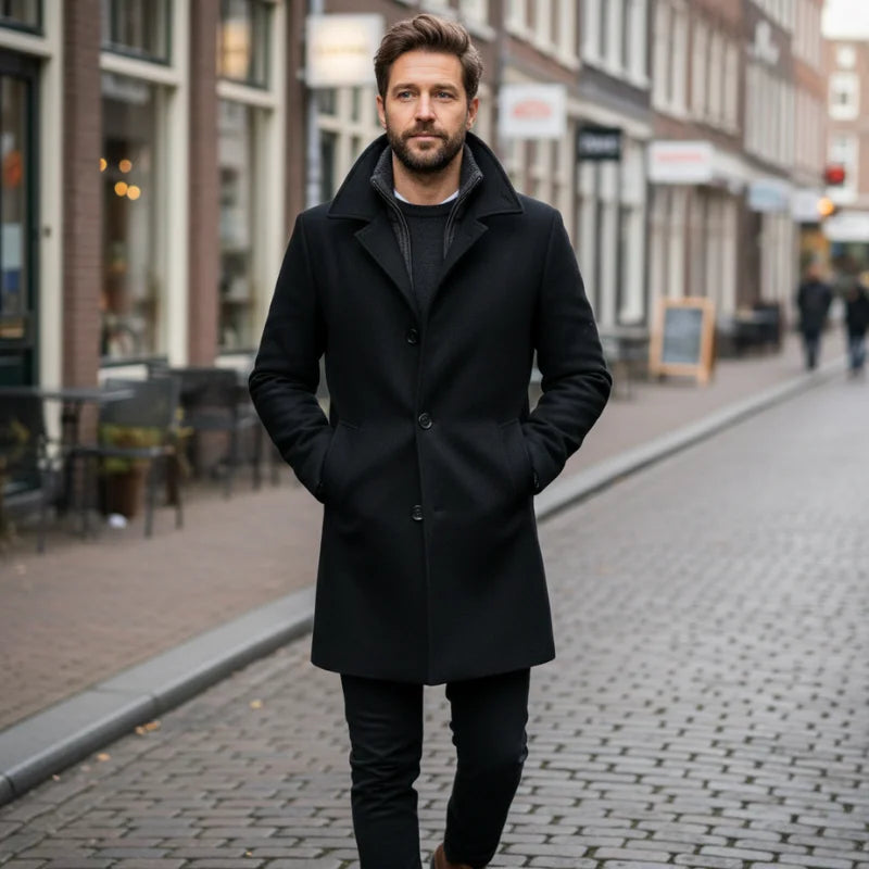 Peaky • Two-Piece Men’s Coat for Style and Warmth