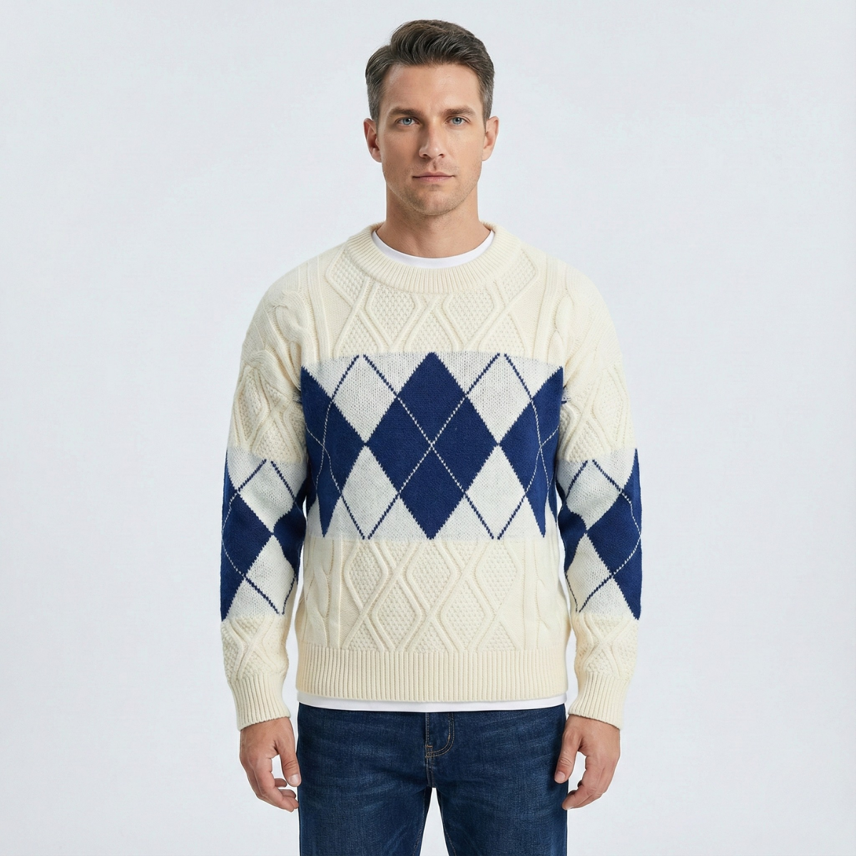 Ellis GeoKnit Sweater | Ponty