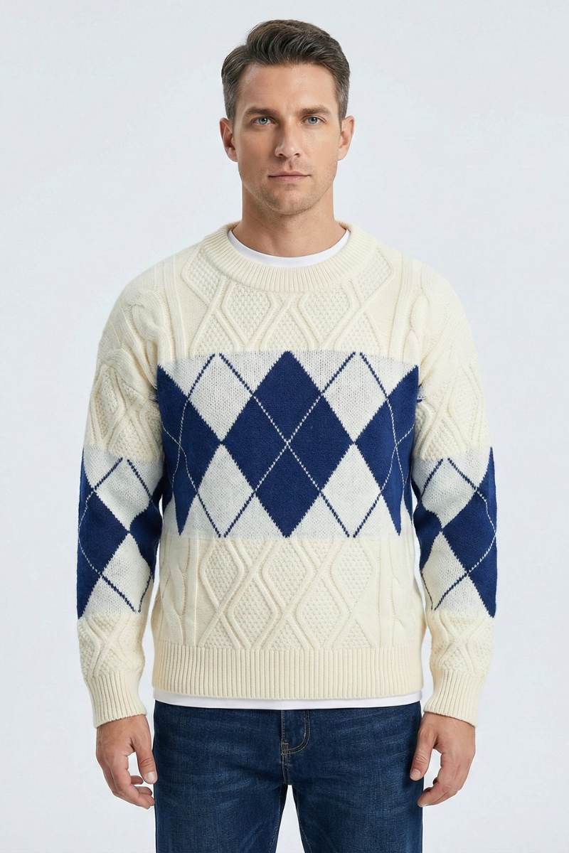 Ellis GeoKnit Sweater | Ponty