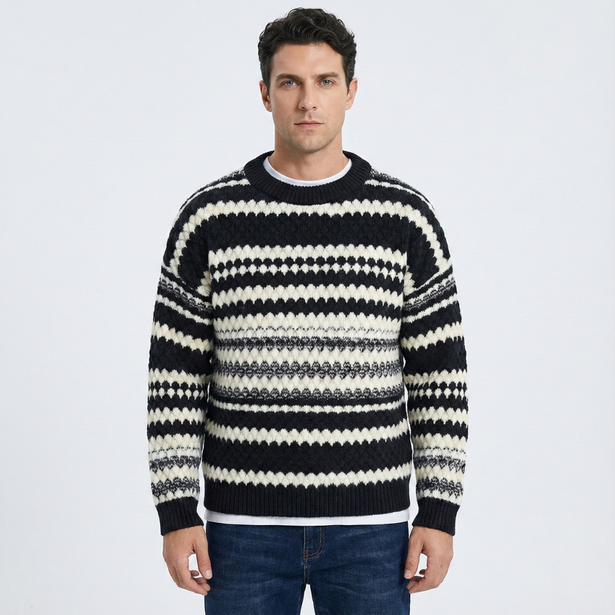 Dexter Crew Neck Sweater | Ponty