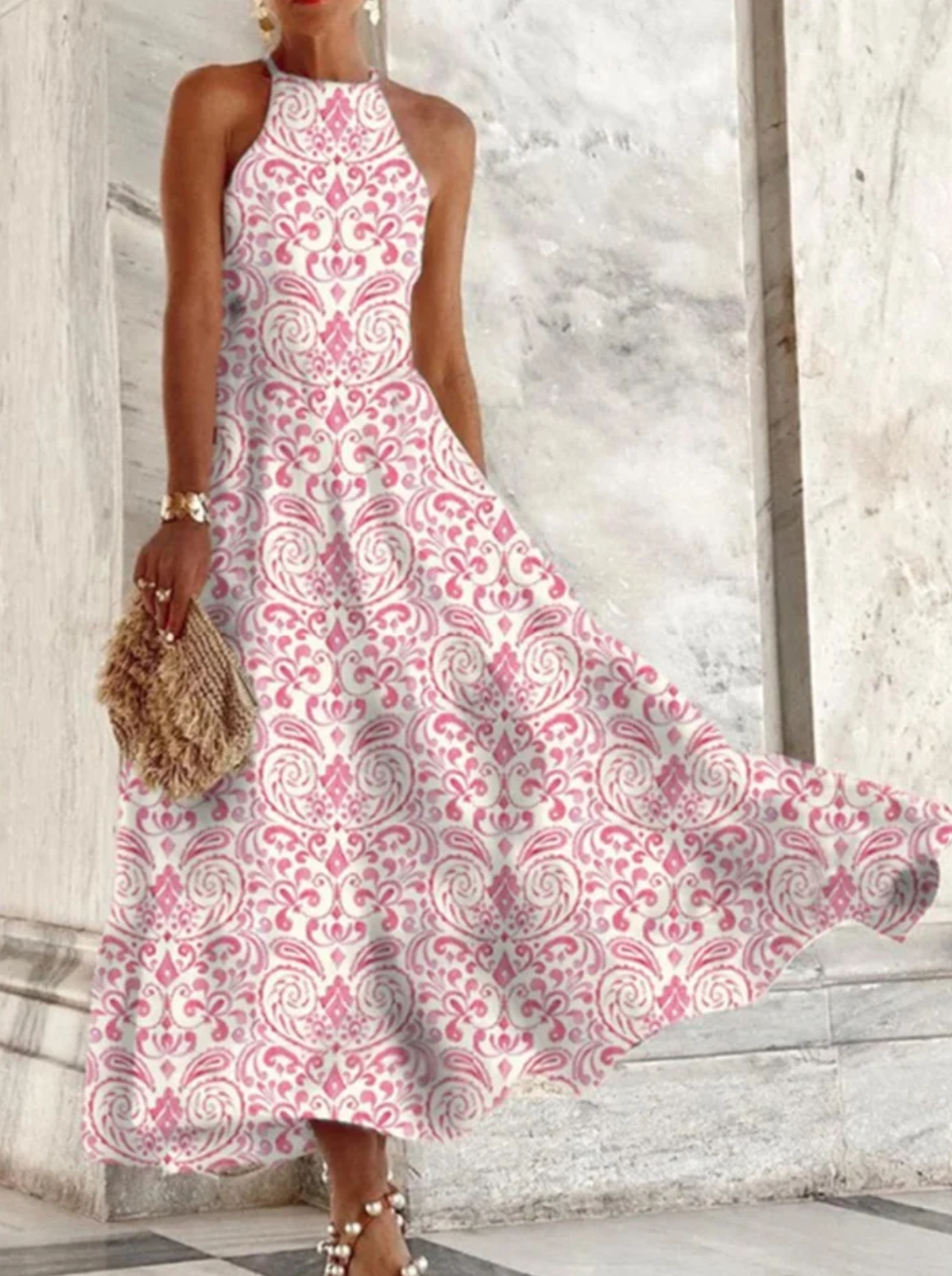 Women's Classic Summer Dress - Short Sleeve Elegant Design | Ponty