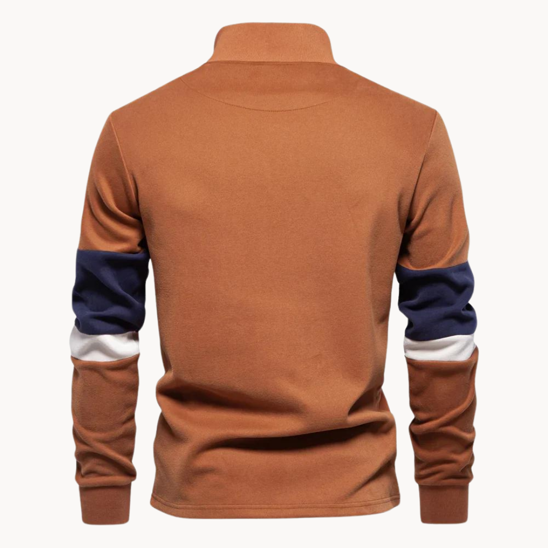 Nathan Quarter-Zip Sweater | Ponty