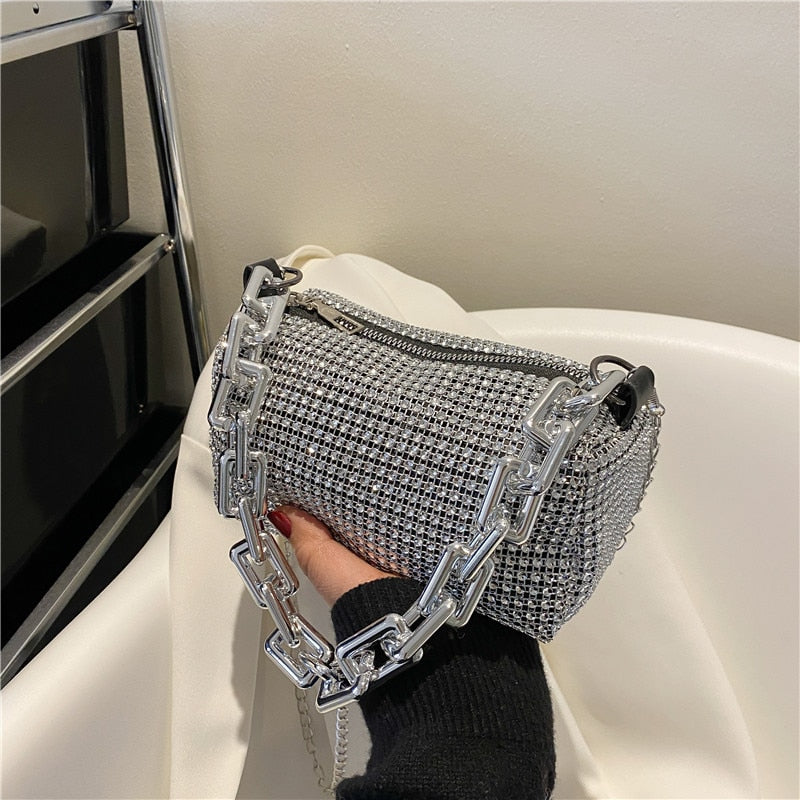 Sandler Rhinestone Bag | Ponty