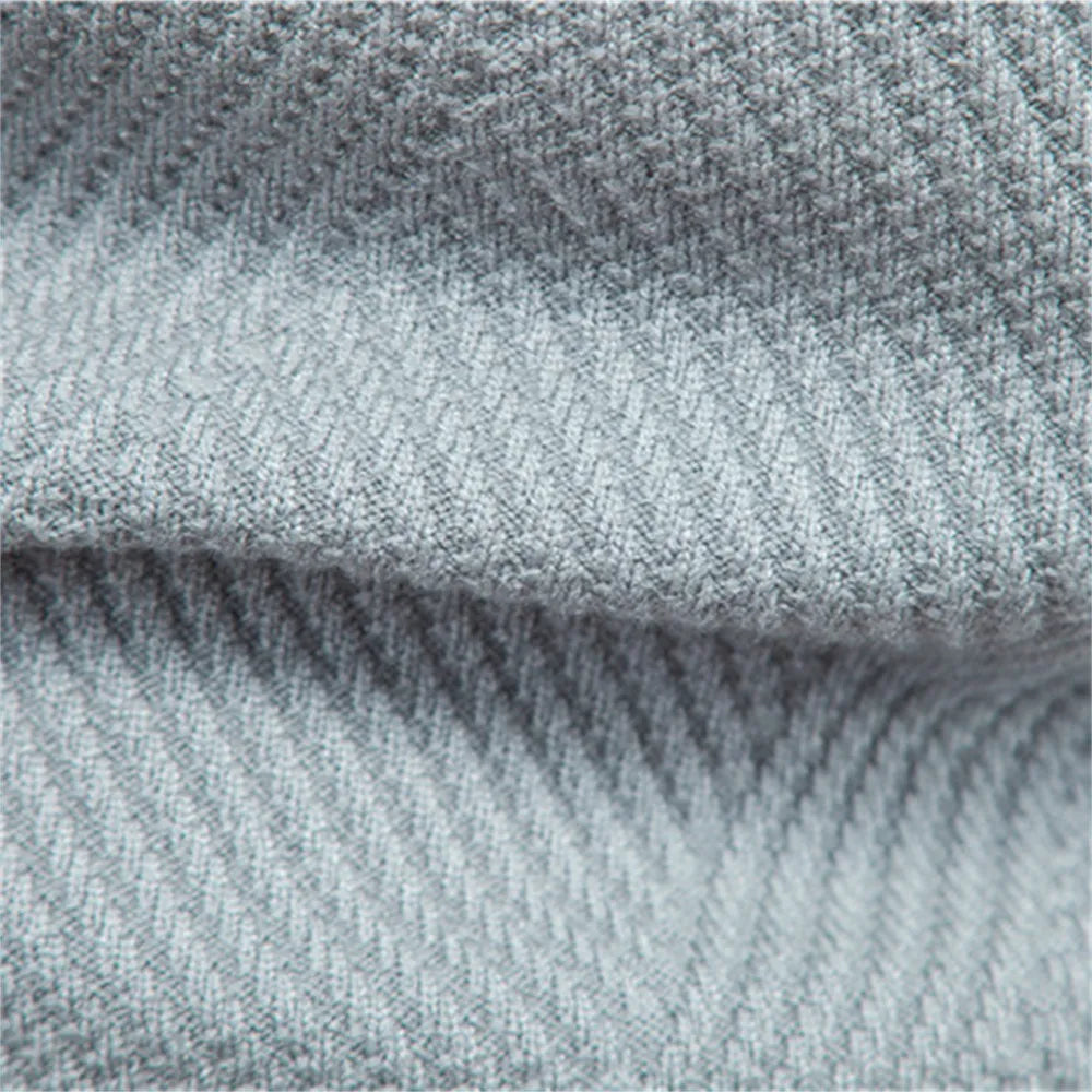 Zander Field Stripe Cotton Crewneck | Ponty
