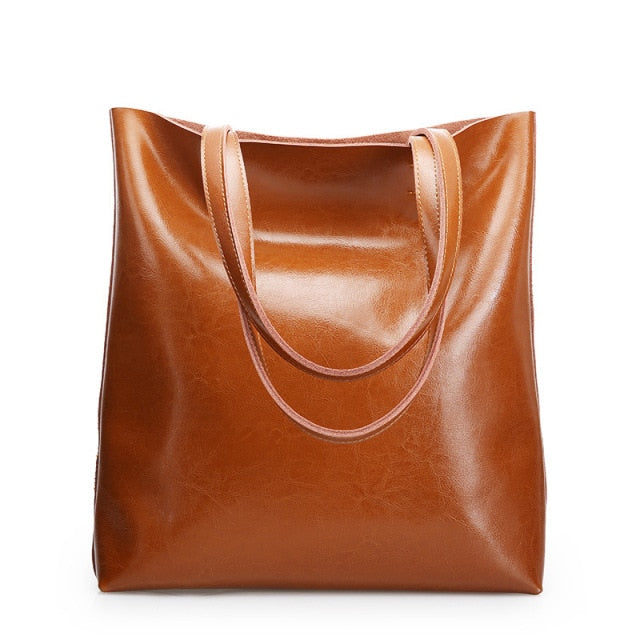 Costa Big Leather Bag | Ponty