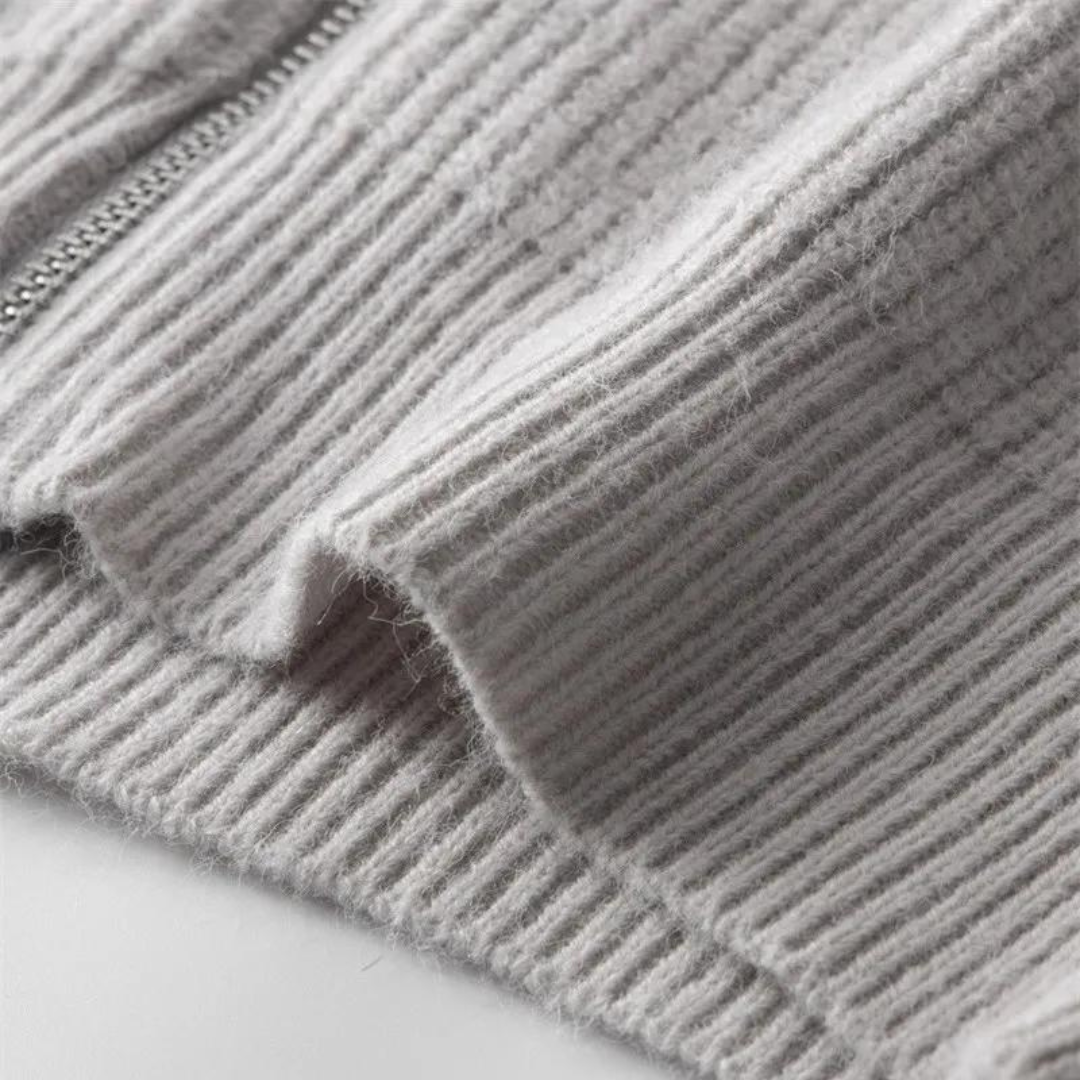 Colton Cashmere Zip Sweater | Ponty