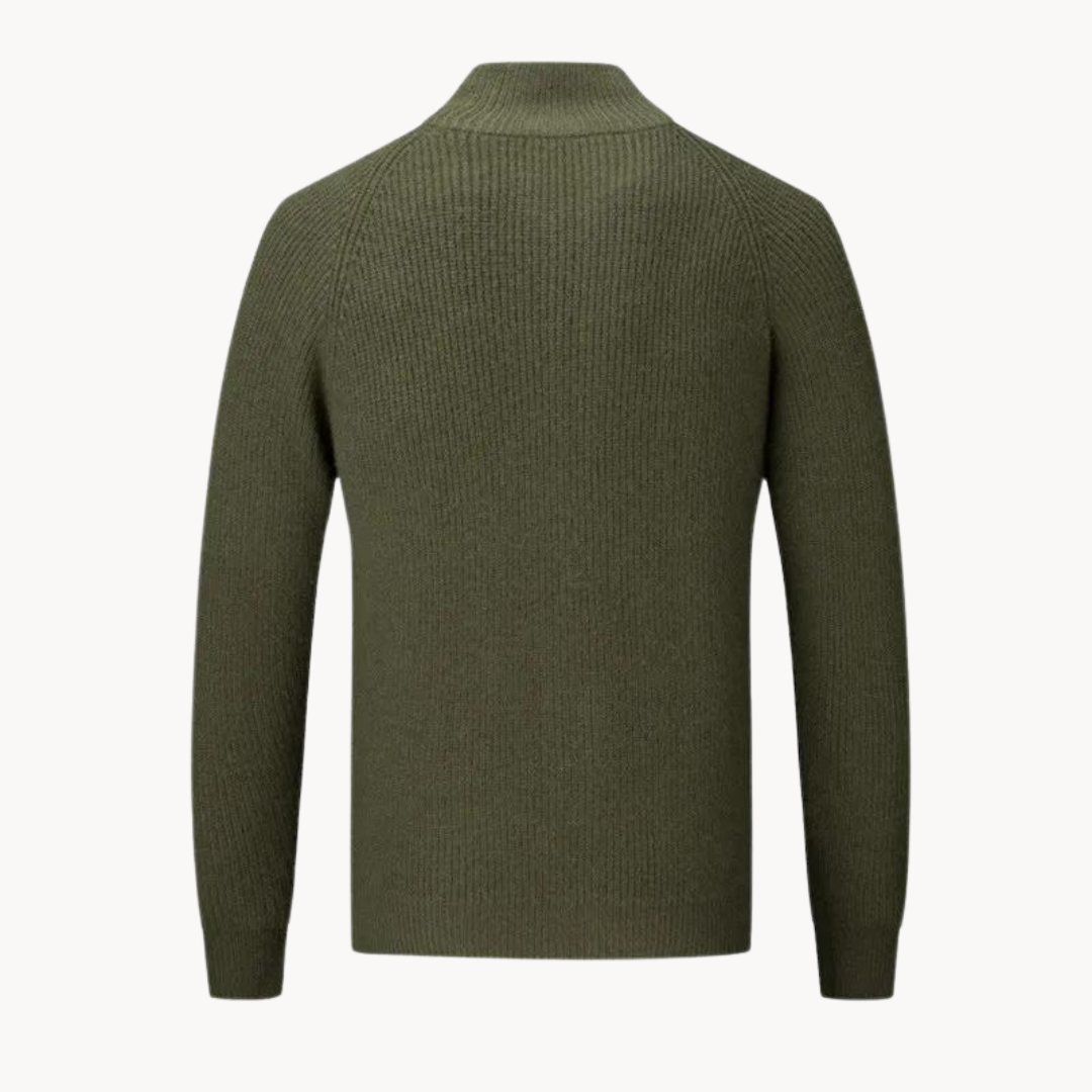 Colton Cashmere Zip Sweater | Ponty