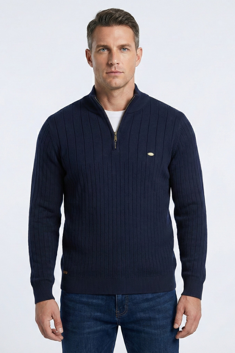 Jenson Quarter Zip Sweater | Ponty