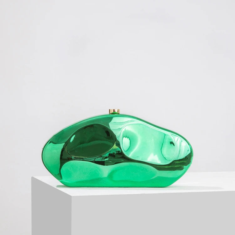 Acrylic Shell Shape Clutch | Ponty