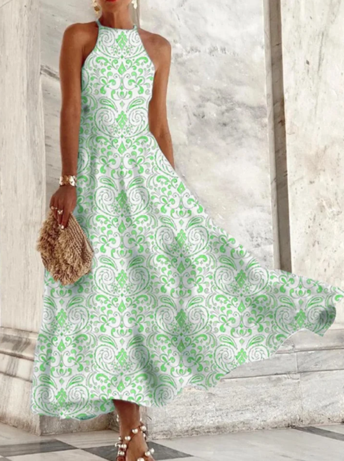 Women's Classic Summer Dress - Short Sleeve Elegant Design | Ponty