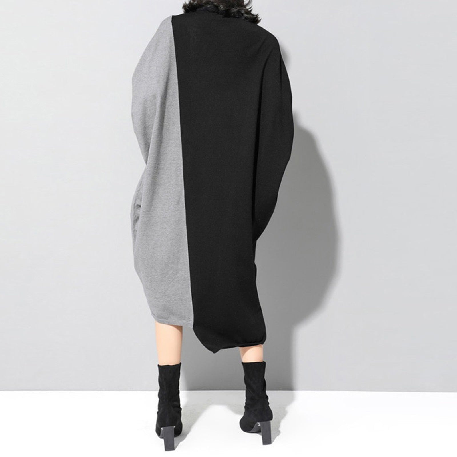 Knitted Long Sweater Dress | Ponty