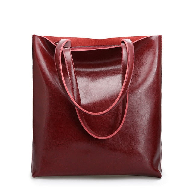 Costa Big Leather Bag | Ponty