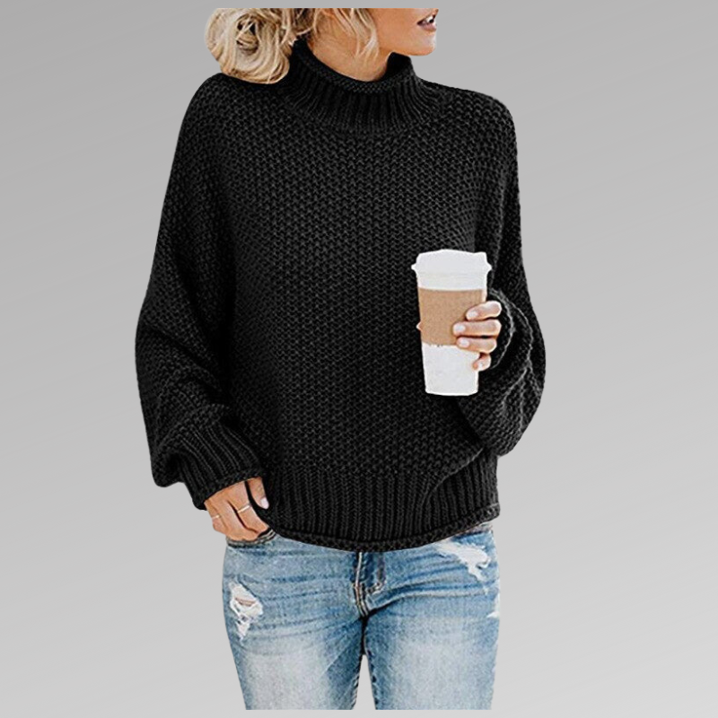 Calista Mock-Neck Sweater | Ponty