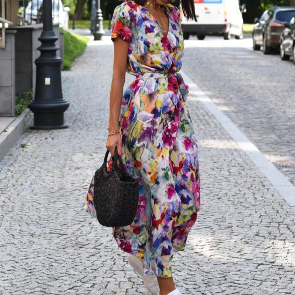 Women's Summer Dress - Elegant Printed Dress for Women | Ponty