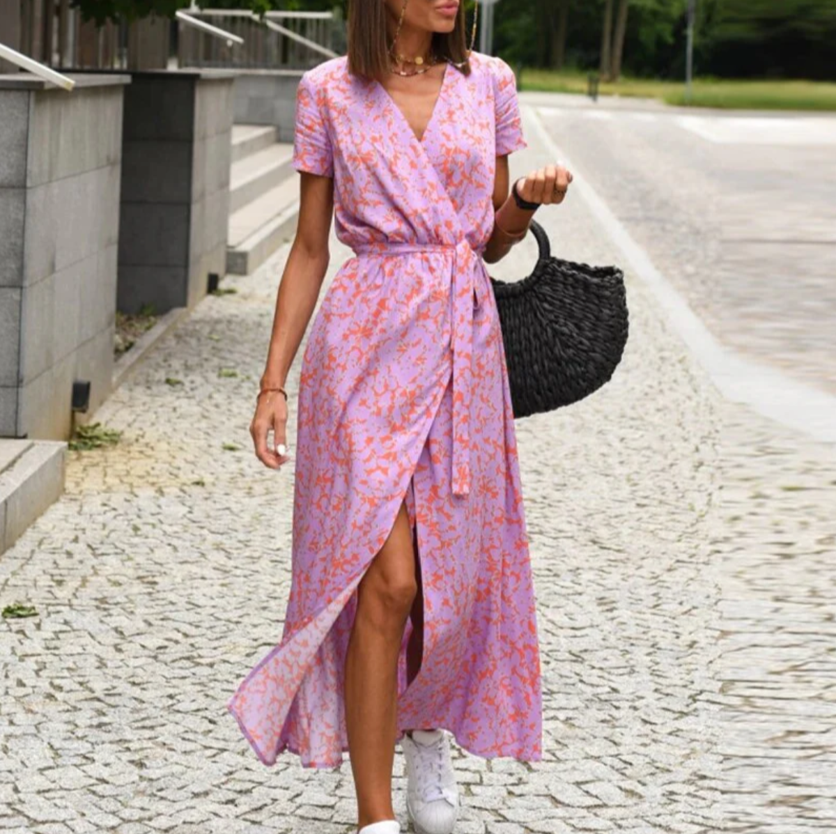 Women's Summer Dress - Elegant Printed Dress for Women | Ponty