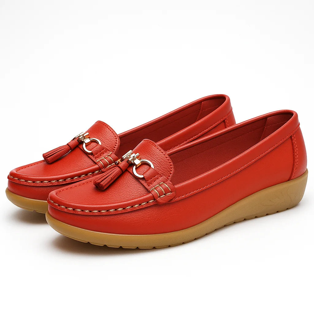 Orthopedic Leather Moccasin • Ponty