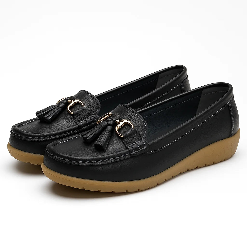 Orthopedic Leather Moccasin • Ponty