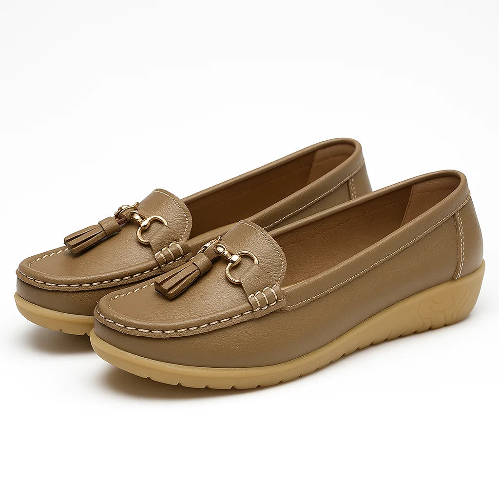 Orthopedic Leather Moccasin • Ponty