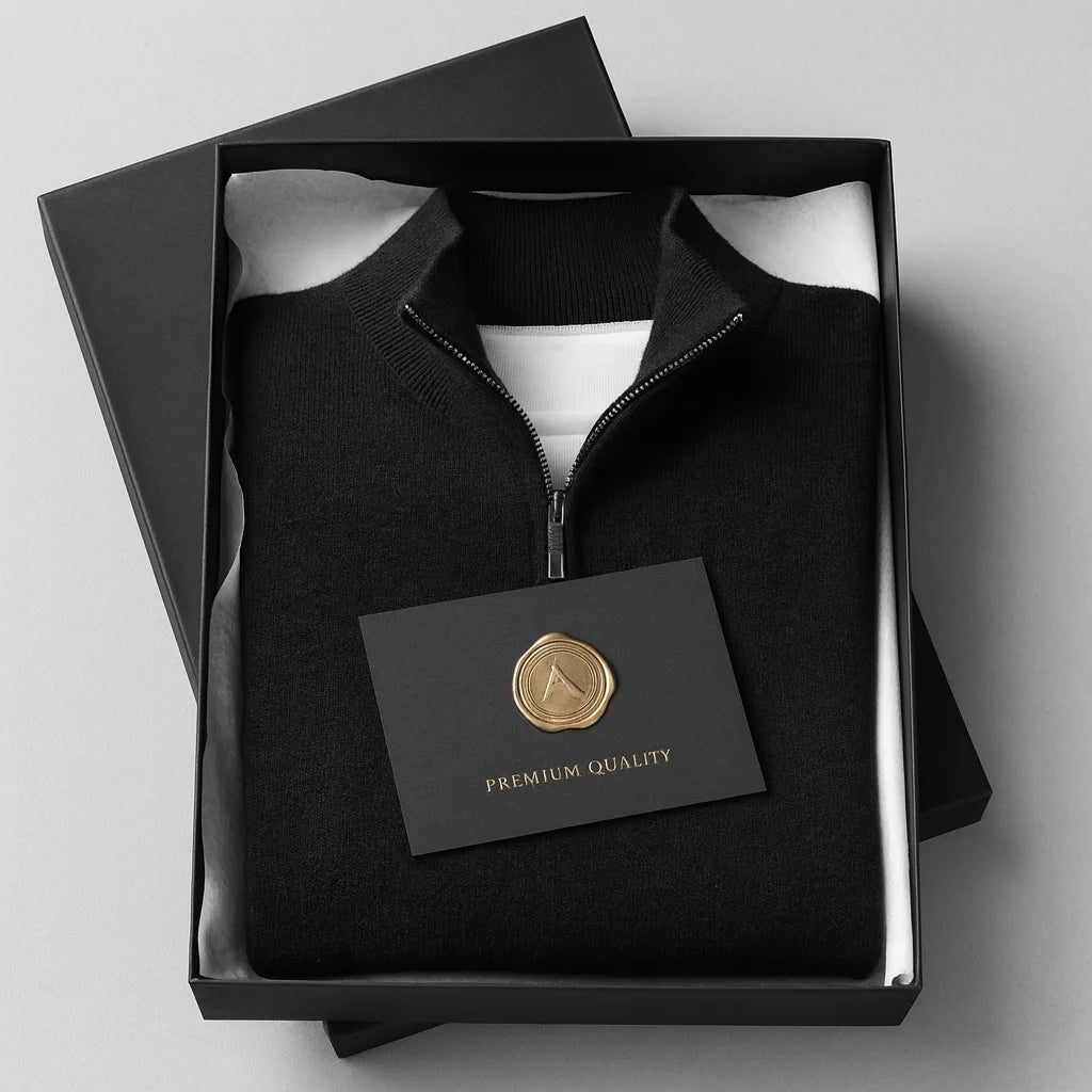 Santous Zip-Up Sweater • Ponty