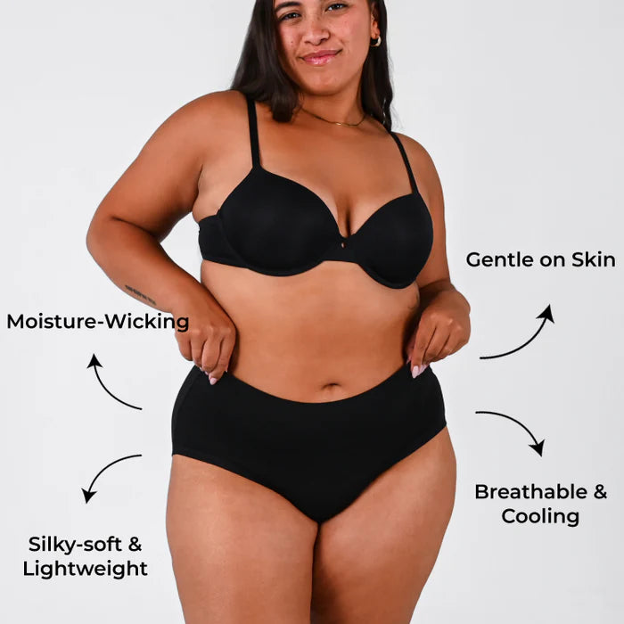 PureAire™ Bamboo Panties — Full Brief