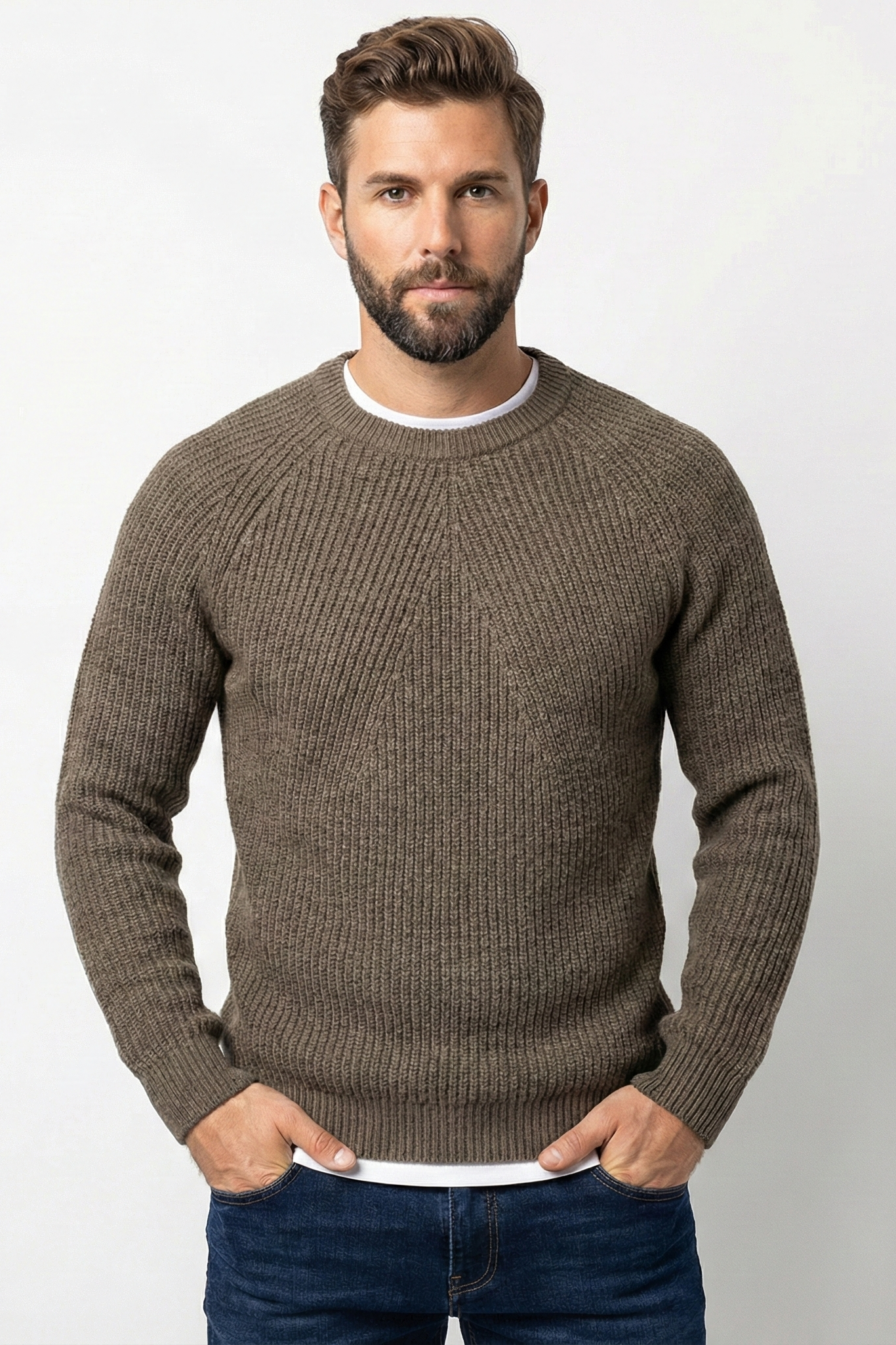 Ronan Ridgeway Ribbed Sweater | Ponty