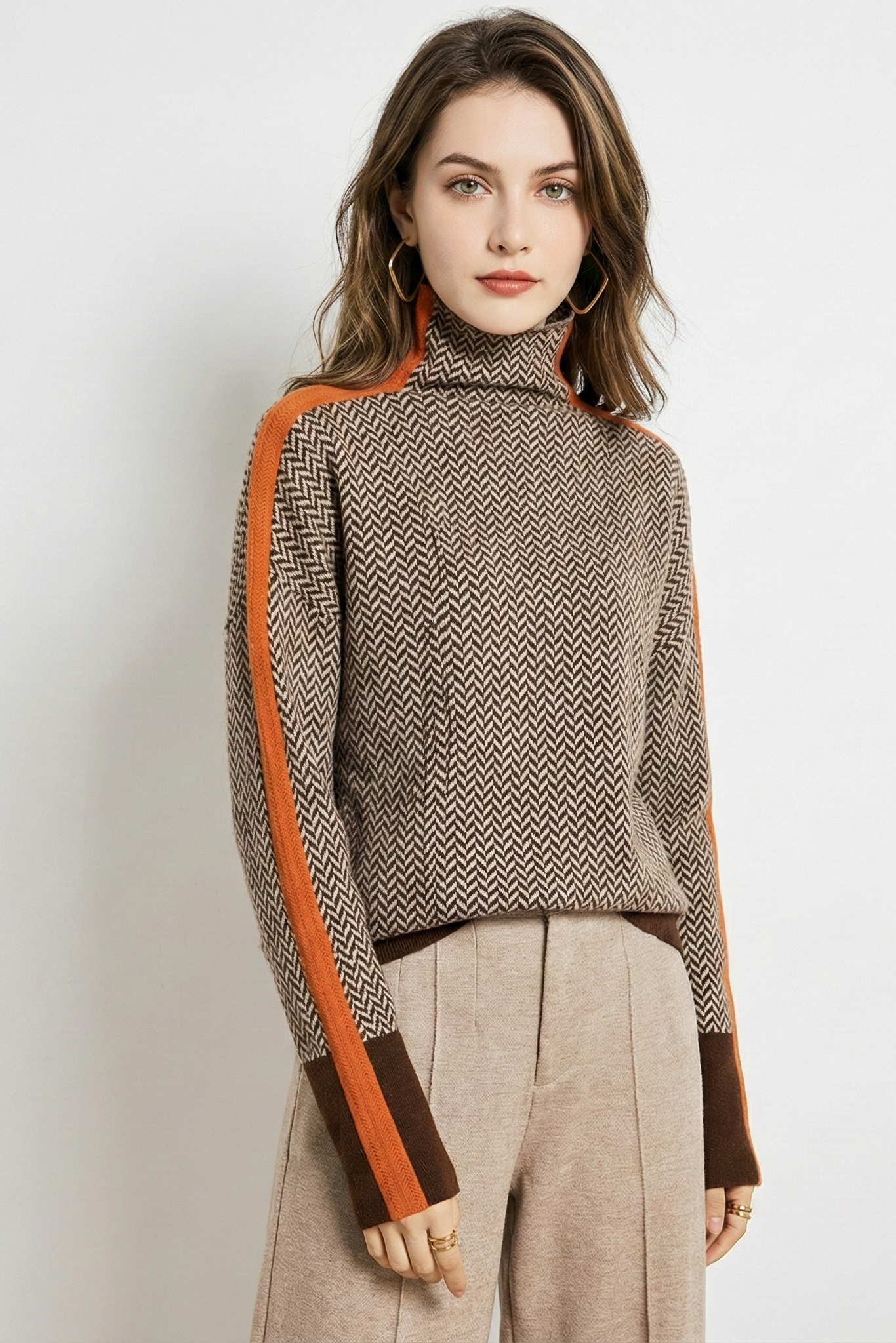 Zoe Striped Pullover | Ponty