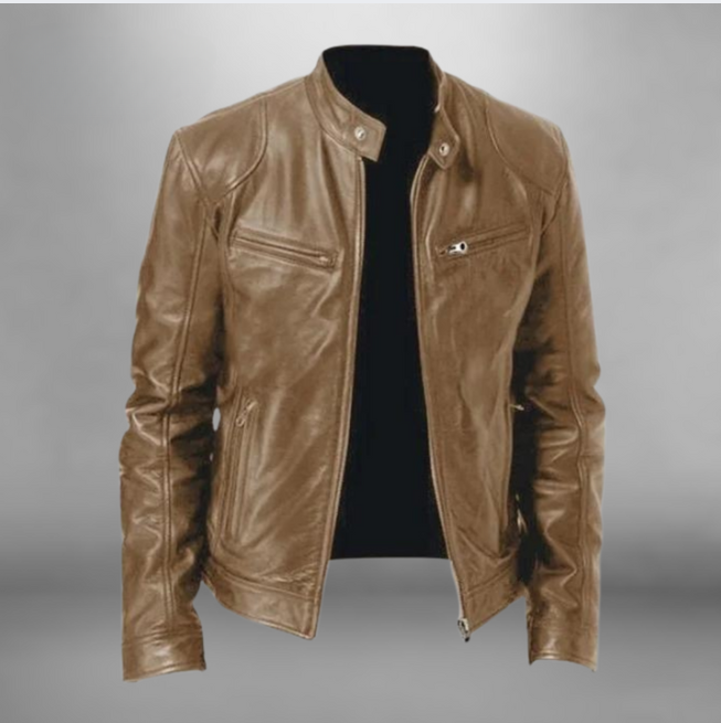 Trenton Leather Men's Jacket | Ponty