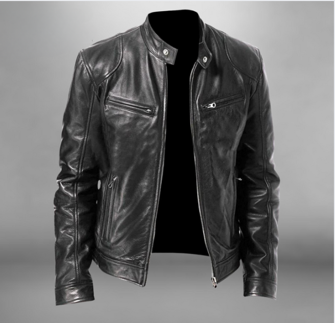 Trenton Leather Men's Jacket | Ponty