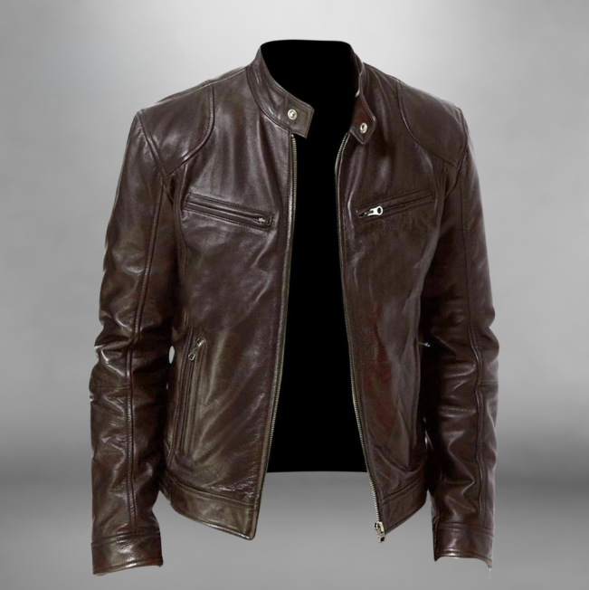 Trenton Leather Men's Jacket | Ponty