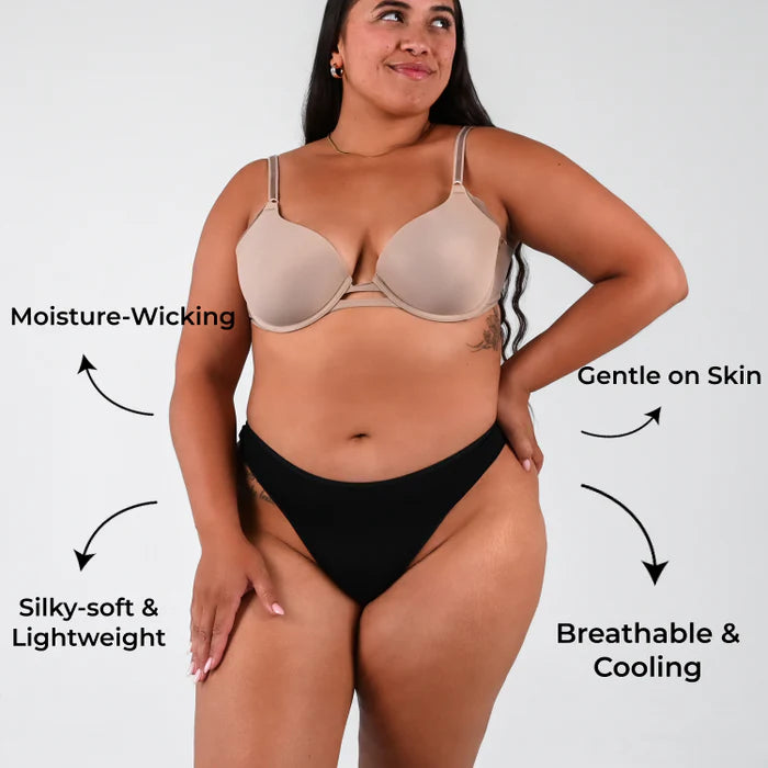 PureAire™ Bamboo Panties — Thong