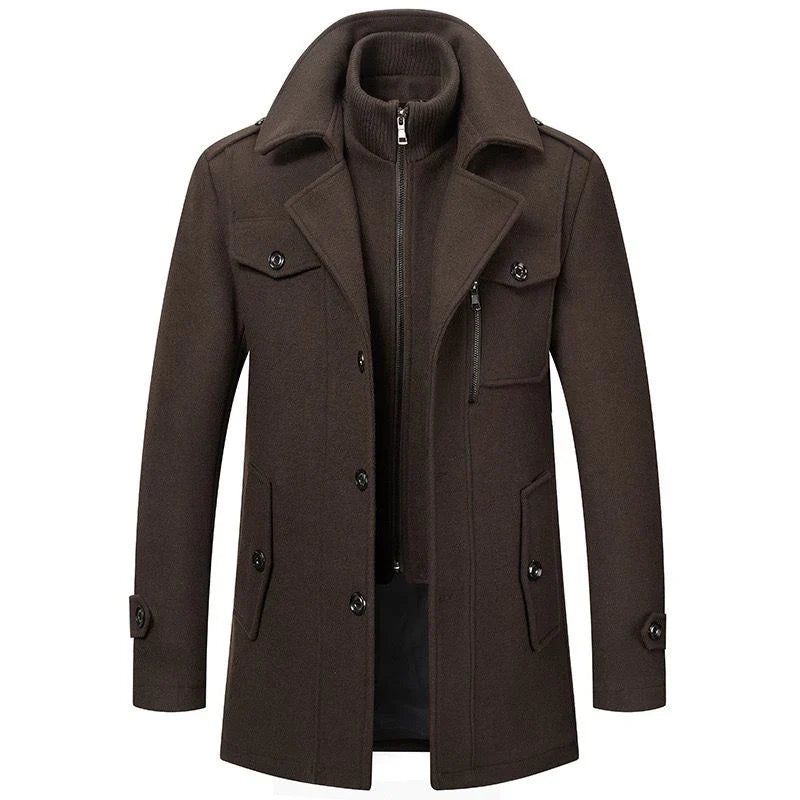 Peaky • Two-Piece Men’s Coat for Style and Warmth