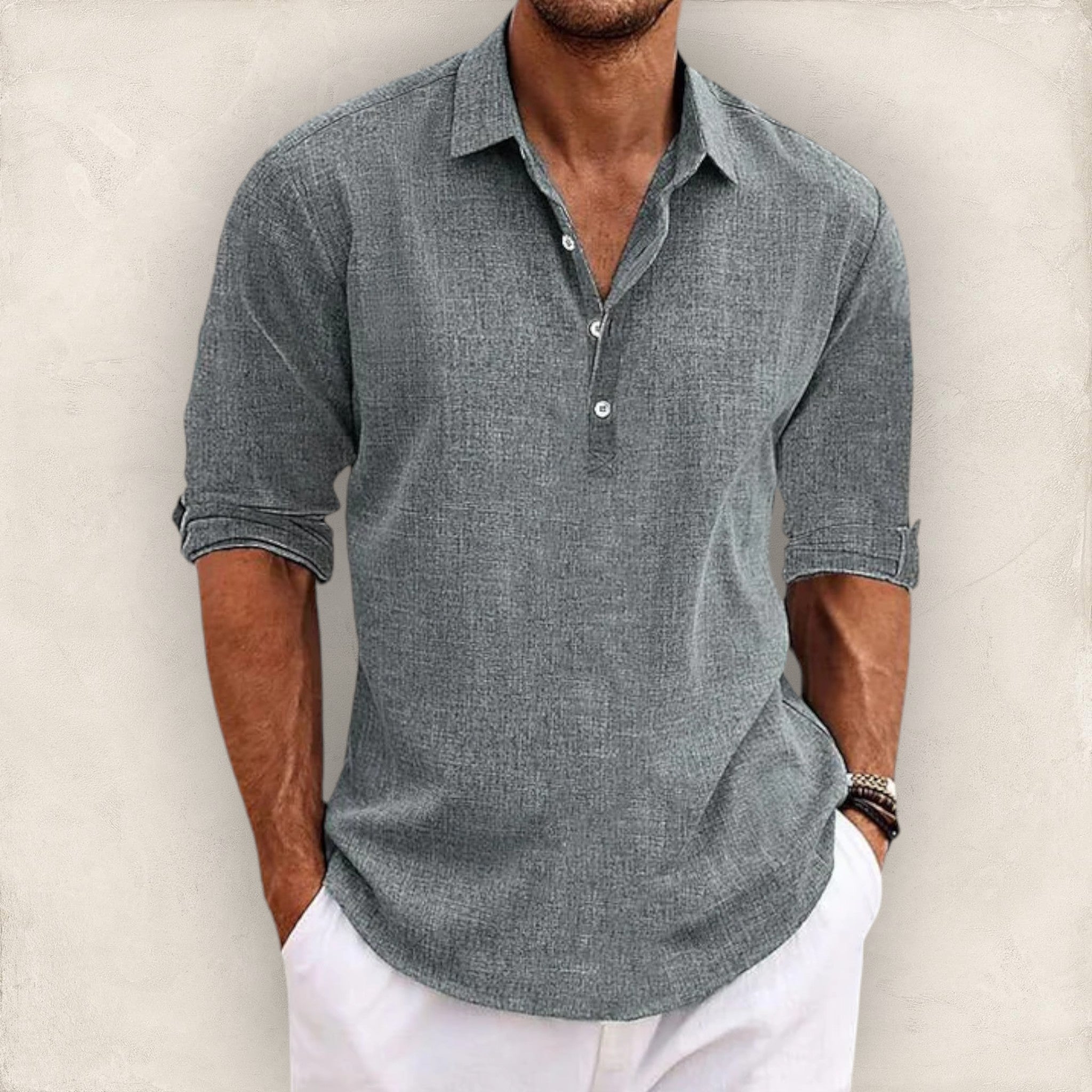 Leonard Linen Shirt | Ponty