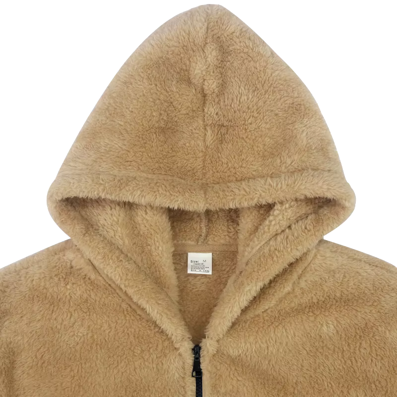 Paul Double Fleece Hooded Jacket | Ponty