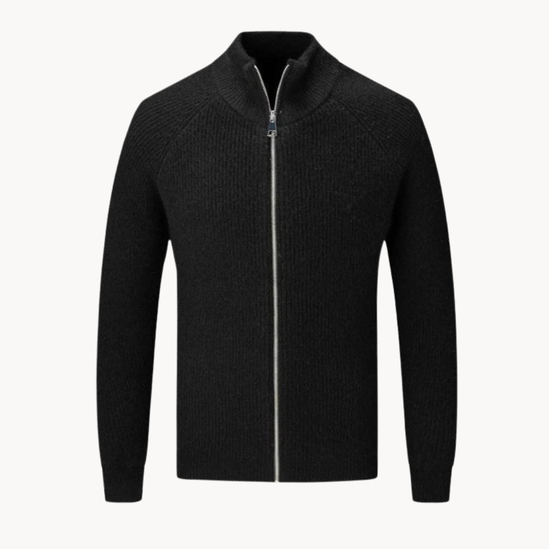 Colton Cashmere Zip Sweater | Ponty