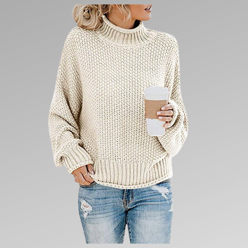 Calista Mock-Neck Sweater | Ponty