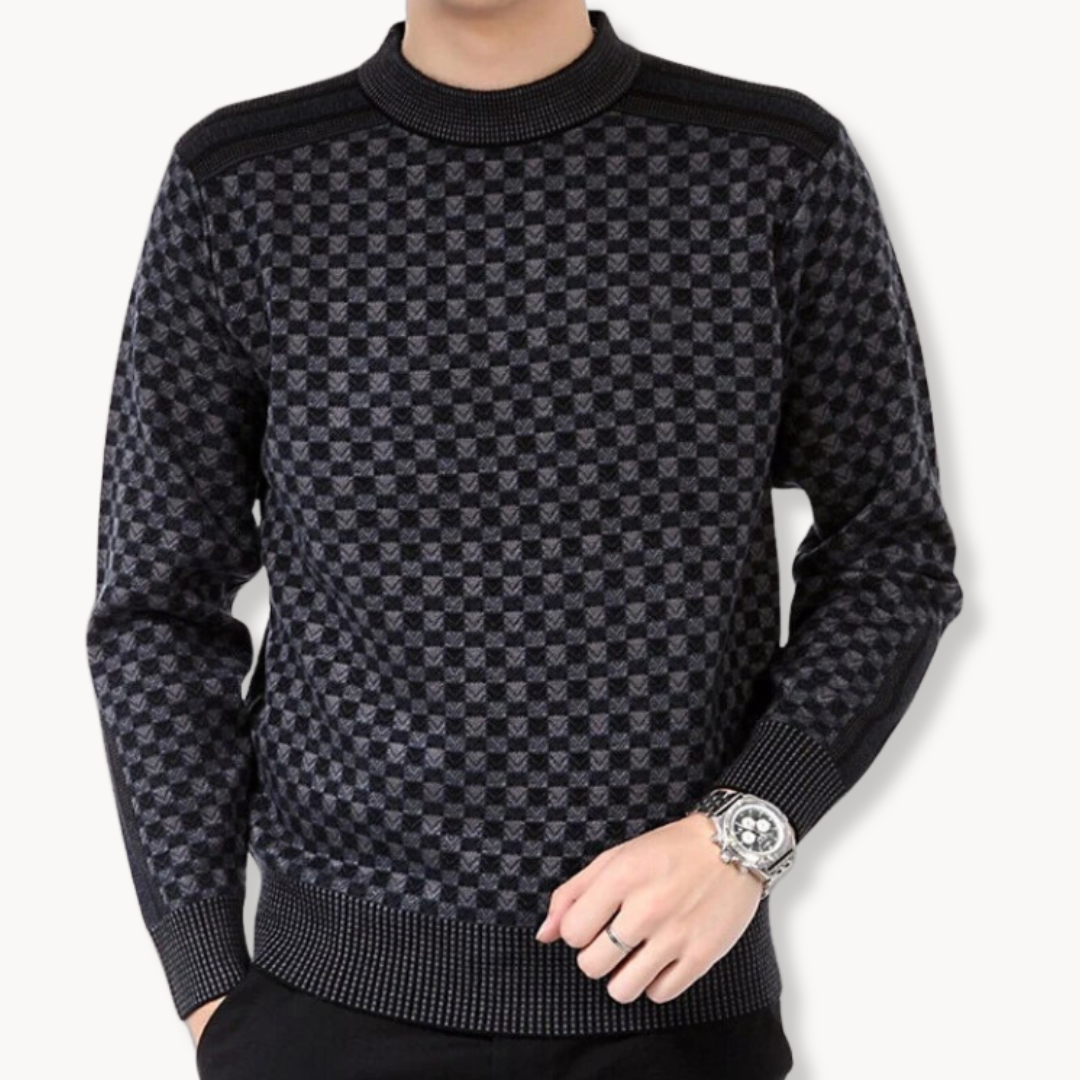 Raiden Patterned Sweater | Ponty