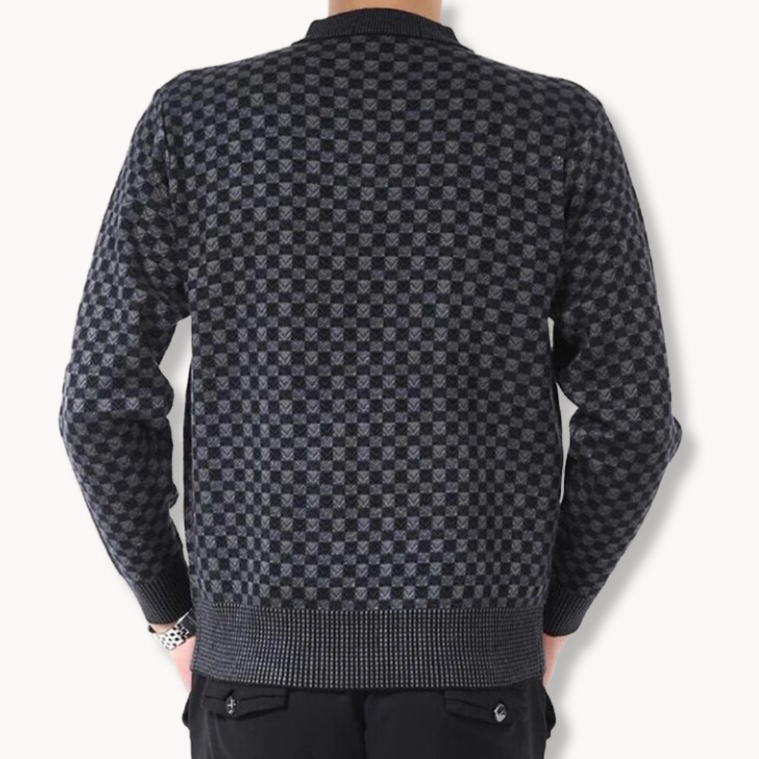 Raiden Patterned Sweater | Ponty