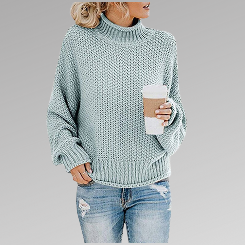 Calista Mock-Neck Sweater | Ponty