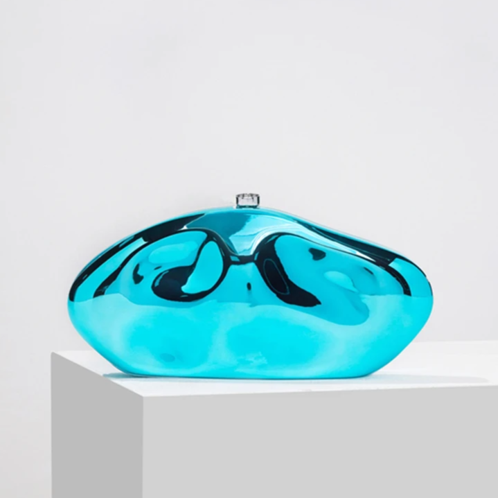 Acrylic Shell Shape Clutch | Ponty