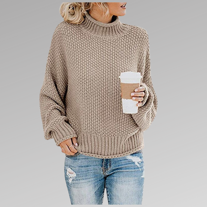 Calista Mock-Neck Sweater | Ponty