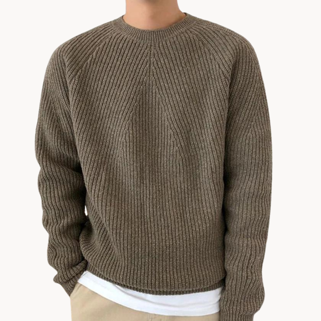 Ronan Ridgeway Ribbed Sweater | Ponty