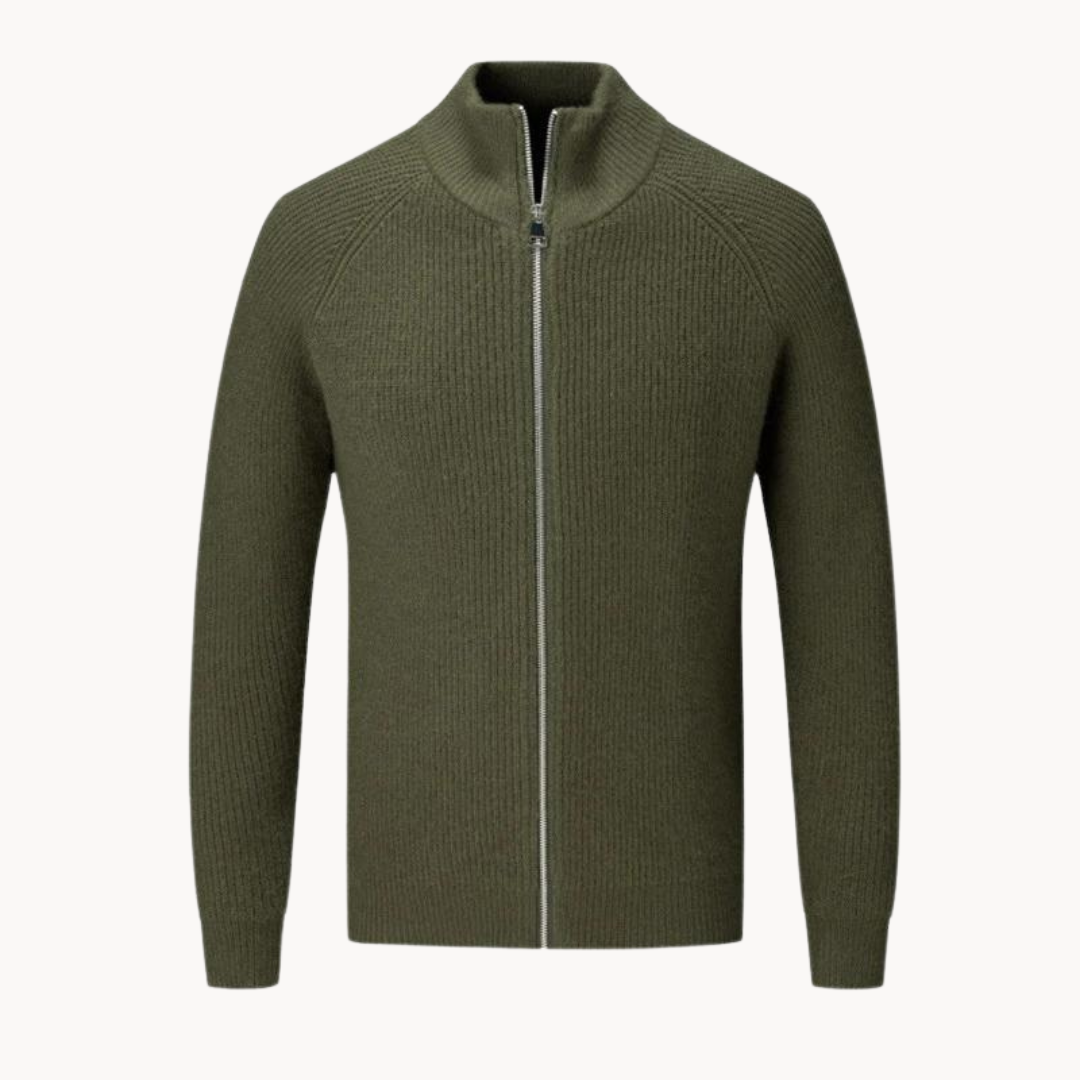 Colton Cashmere Zip Sweater | Ponty