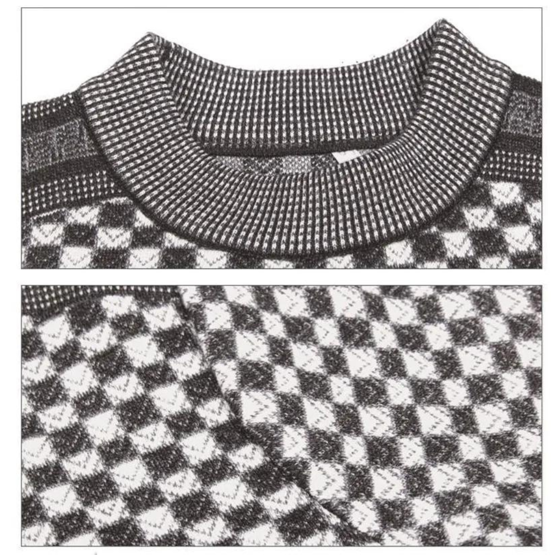 Raiden Patterned Sweater | Ponty