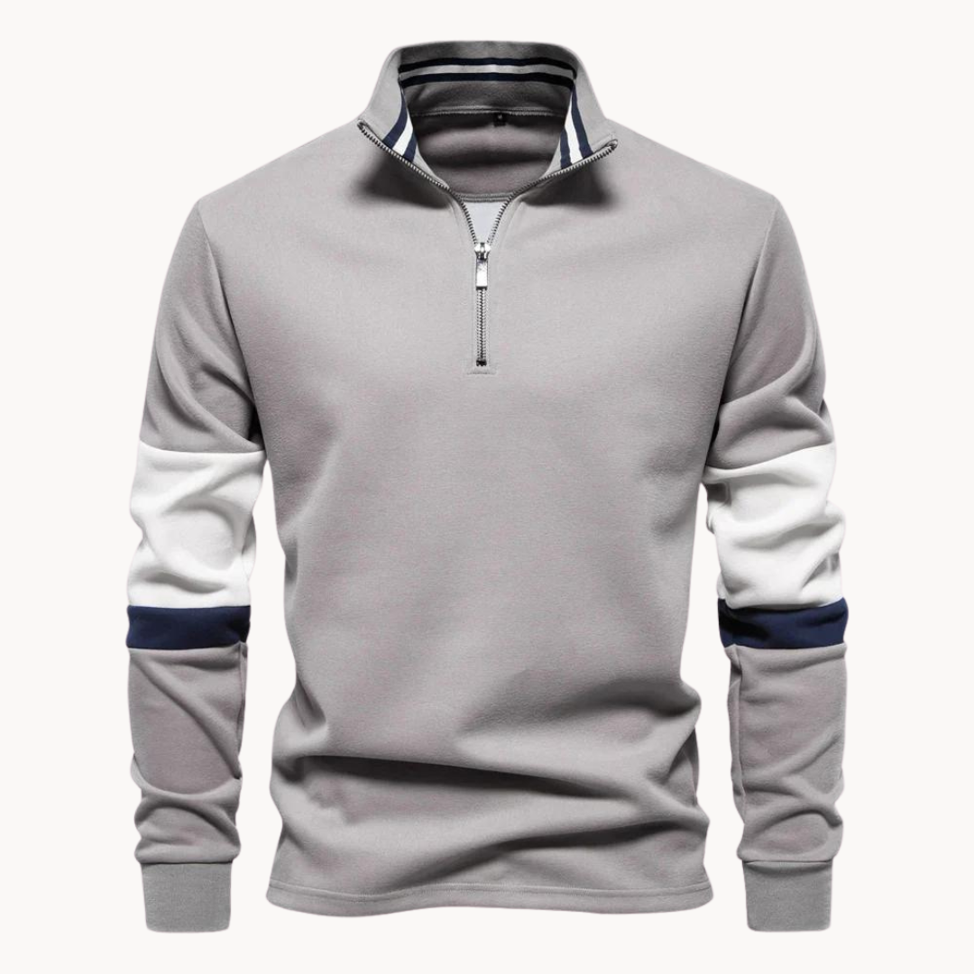 Nathan Quarter-Zip Sweater | Ponty