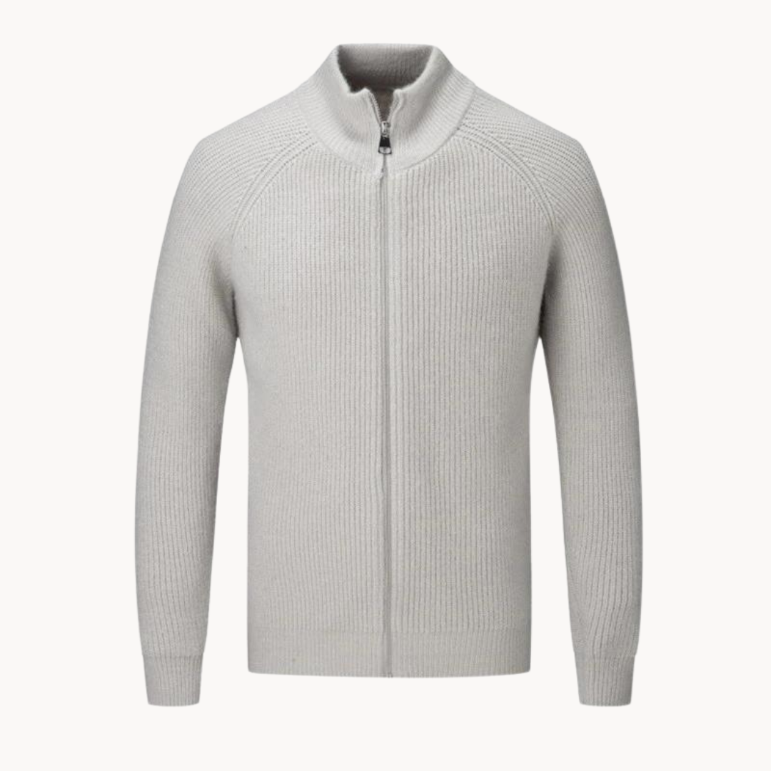 Colton Cashmere Zip Sweater | Ponty