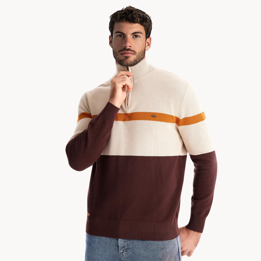 Connor Quarter Zip Sweater | Ponty