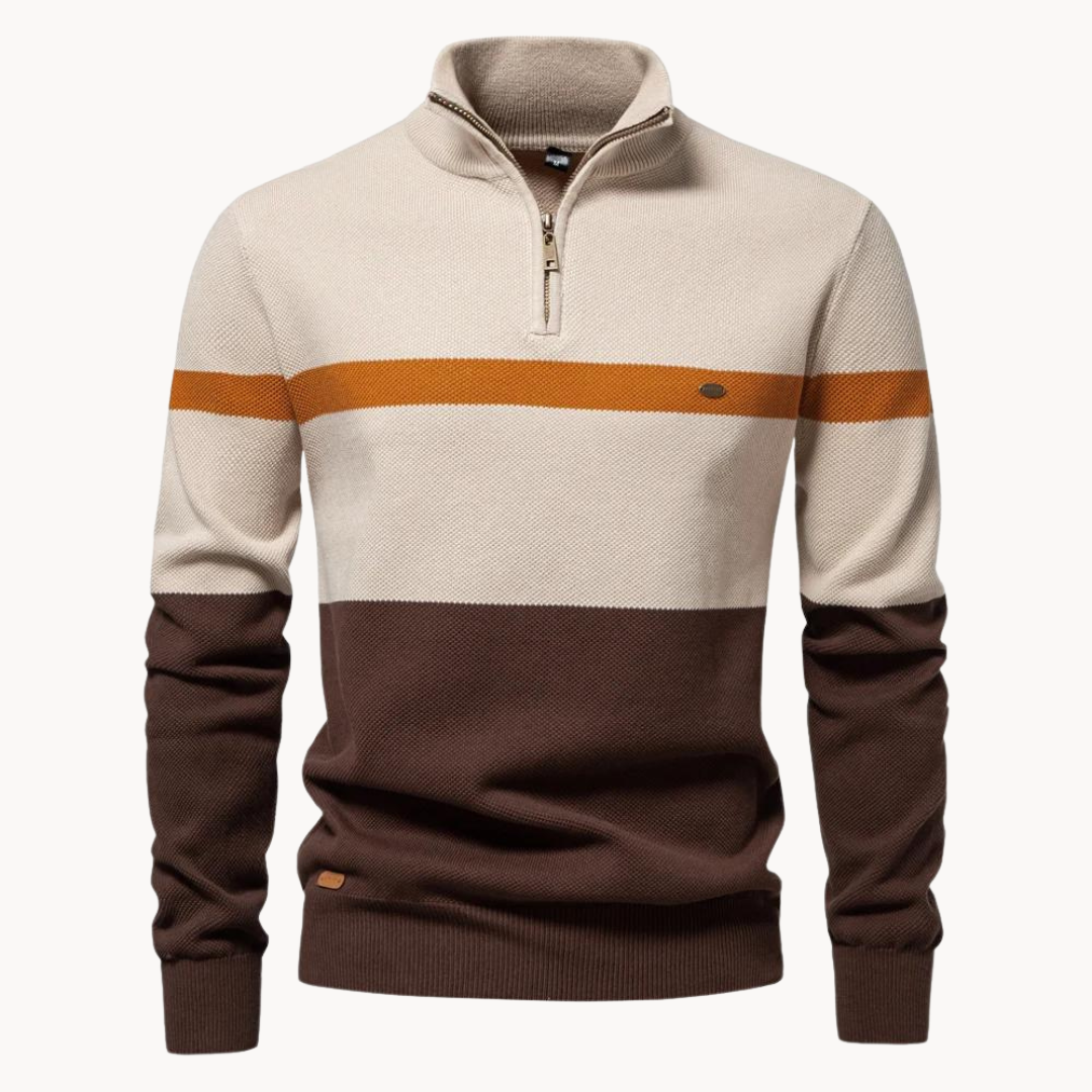 Connor Quarter Zip Sweater | Ponty