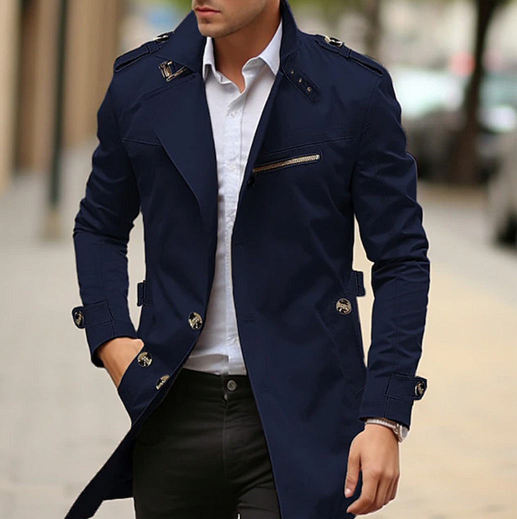 Stylish Waterproof Old Money Coat for Men | Ponty