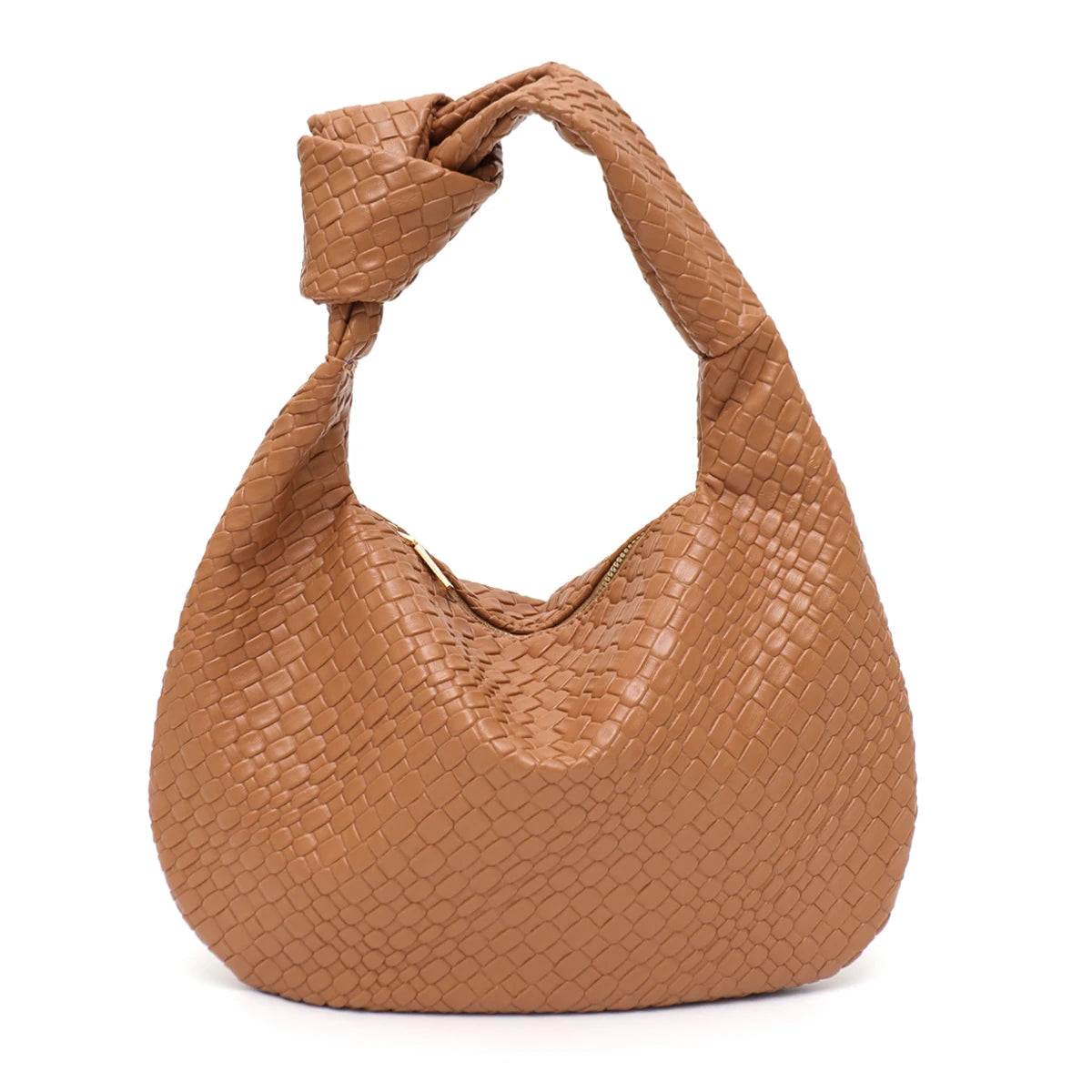 Woven Vegan Leather Bag | Ponty