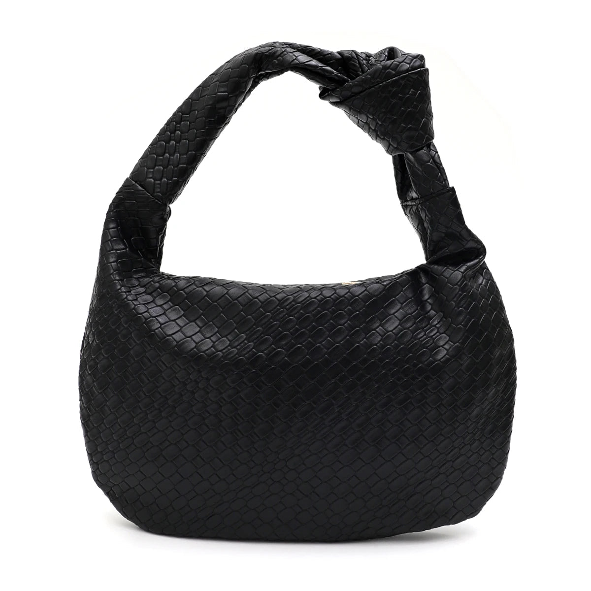 Woven Vegan Leather Bag | Ponty